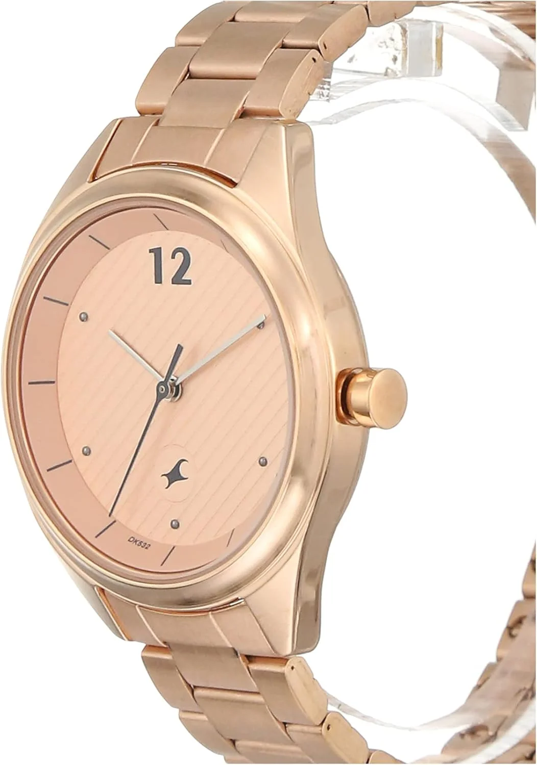 ساعت مچی زنانه فستراک با صفحه رزگلد - مدل NR6215WM01