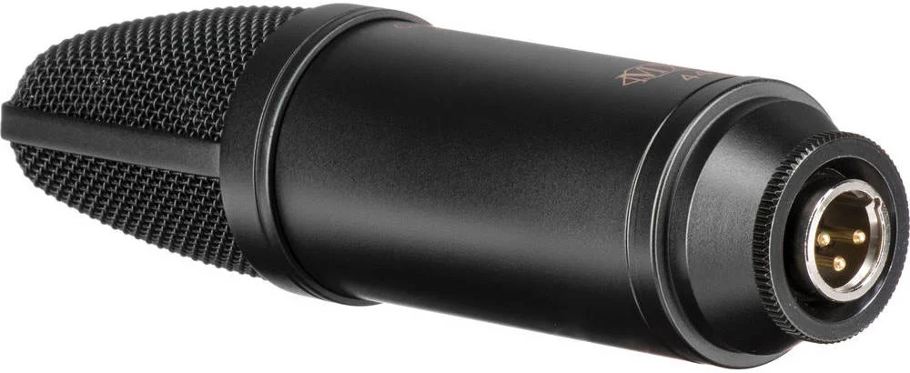 میکروفون استودیویی سطح پایه MXL 440، دیافراگم بزرگ، الگوی قطبی کاردیوئید، پری امپ FET، خروجی بالانس، مشکی | 440