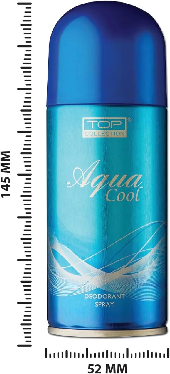 اسپری خوشبو کننده بدن تاپ کالکشن - آکوا کول | رایحه معطر دریایی | ماندگاری طولانی و رایحه قوی | اسپری بدن ممتاز برای آقایان | خوشبو کننده بدن مناسب استفاده روزانه برای آقایان | 150 میلی لیتر | ساخت امارات متحده عربی اسپری خوشبو کننده بدن تاپ کالکشن - آکوا کول | رایحه معطر دریایی | ماندگاری طولانی و رایحه قوی | اسپری بدن ممتاز برای آقایان | خوشبو کننده بدن مناسب استفاده روزانه برای آقایان | 150 میلی لیتر | ساخت امارات متحده عربی
