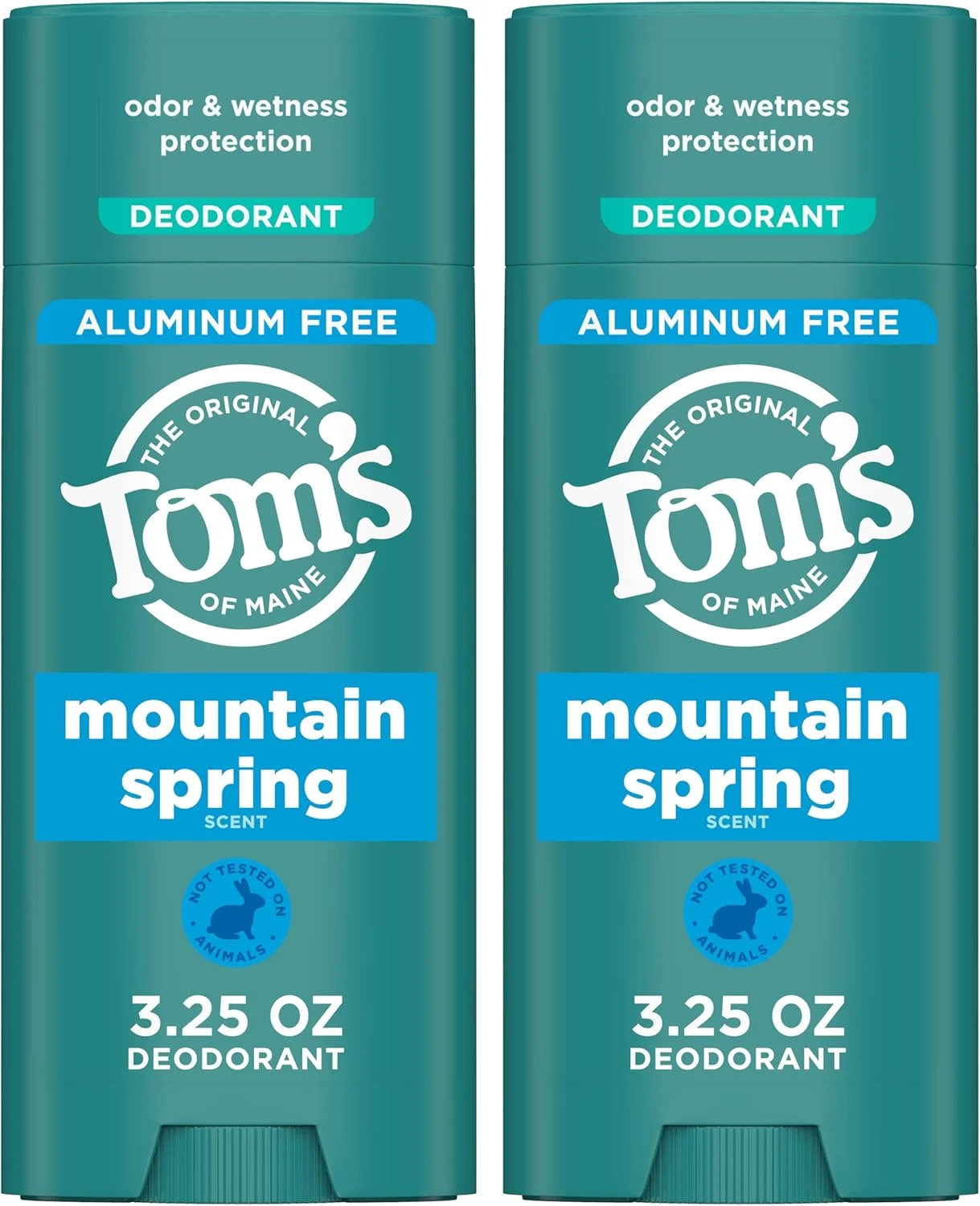دئودورانت طبیعی مردانه و زنانه تامز آف مین با رایحه چشمه کوهستانی، بدون آلومینیوم، 92 گرم، بسته 2 عددی دئودورانت طبیعی مردانه و زنانه تامز آف مین با رایحه چشمه کوهستانی، بدون آلومینیوم، 92 گرم، بسته 2 عددی