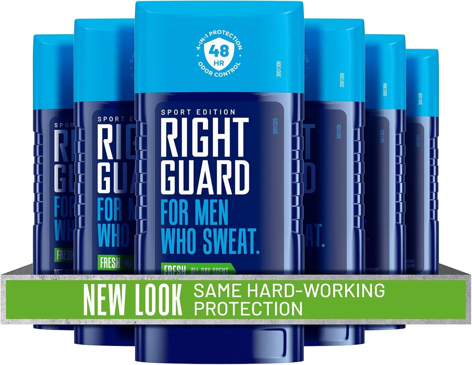 استیک ضد تعریق و خوشبو کننده بدن مردانه Right Guard Sport با رایحه طراوت بخش - ضد تعریق 4 در 1 برای مردان، جلوگیری از تعریق، محافظت 48 ساعته در برابر بو، خشک شدن سریع و ماندگاری طولانی، 73 گرم (بسته 6 عددی) استیک ضد تعریق و خوشبو کننده بدن مردانه Right Guard Sport با رایحه طراوت بخش - ضد تعریق 4 در 1 برای مردان، جلوگیری از تعریق، محافظت 48 ساعته در برابر بو، خشک شدن سریع و ماندگاری طولانی، 73 گرم (بسته 6 عددی)