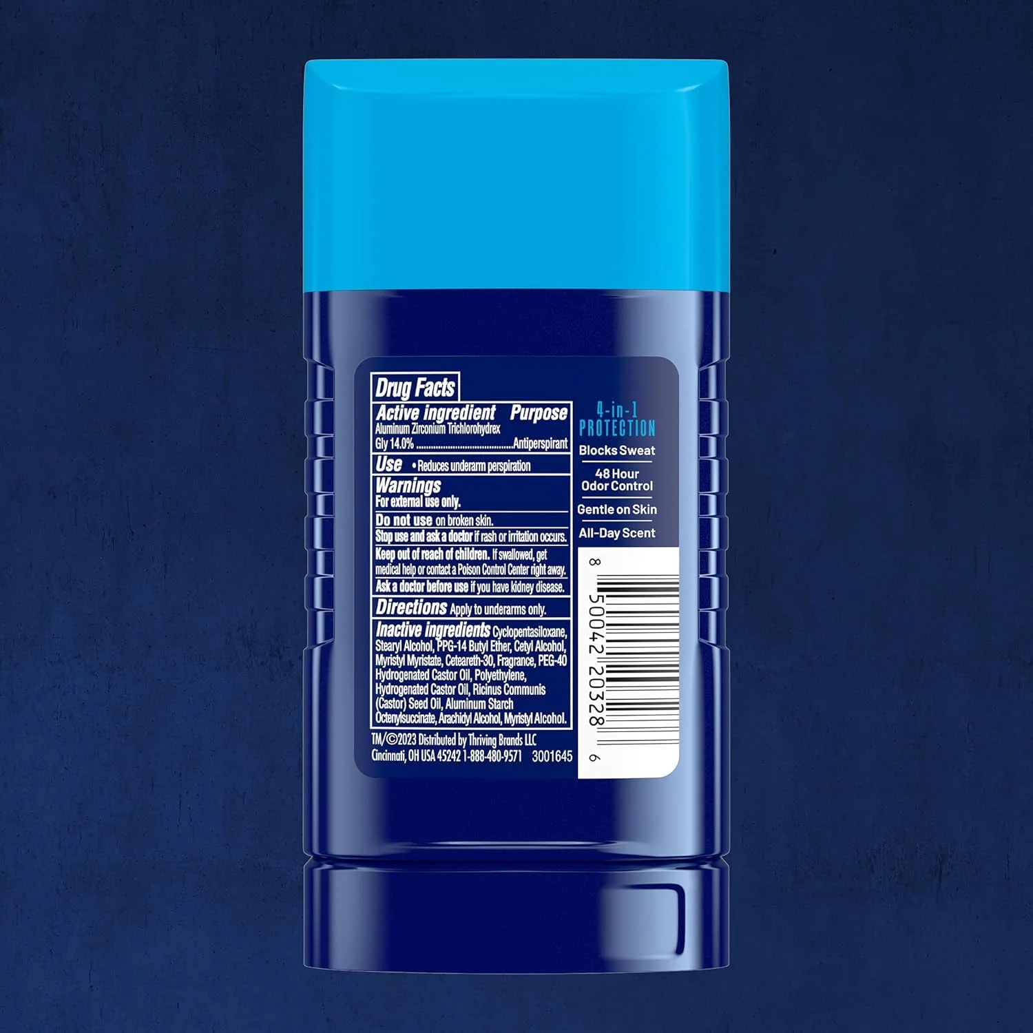 استیک ضد تعریق و خوشبو کننده بدن مردانه Right Guard Sport با رایحه طراوت بخش - ضد تعریق 4 در 1 برای مردان، جلوگیری از تعریق، محافظت 48 ساعته در برابر بو، خشک شدن سریع و ماندگاری طولانی، 73 گرم (بسته 6 عددی)