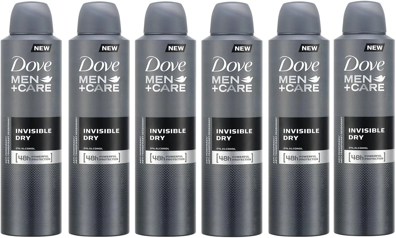 اسپری ضد تعریق مردانه داو من + کر نامرئی خشک 48 ساعته 200 میلی لیتر (بسته 6 عددی) اسپری ضد تعریق مردانه داو من + کر نامرئی خشک 48 ساعته 200 میلی لیتر (بسته 6 عددی)