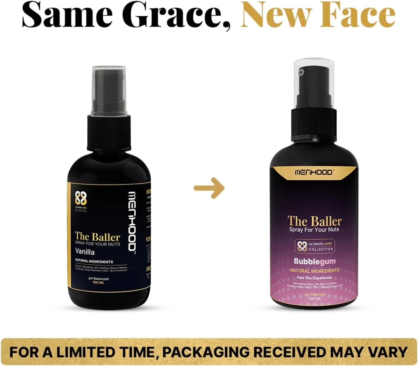 اسپری بدن مردانه برای ناحیه حساس با محافظت از پوست - خوشبو کننده بدن مردانه حاوی روغن درخت چای و عصاره اکالیپتوس - آدامس بادکنکی، 100 میلی لیتر اسپری بدن مردانه برای ناحیه حساس با محافظت از پوست - خوشبو کننده بدن مردانه حاوی روغن درخت چای و عصاره اکالیپتوس - آدامس بادکنکی، 100 میلی لیتر