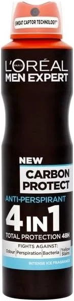 اسپری دئودورانت مردانه لورآل پاریس مدل Expert 4 in 1 Total Protection با ماندگاری 48 ساعته (250 میلی لیتر) اسپری دئودورانت مردانه لورآل پاریس مدل Expert 4 in 1 Total Protection با ماندگاری 48 ساعته (250 میلی لیتر)