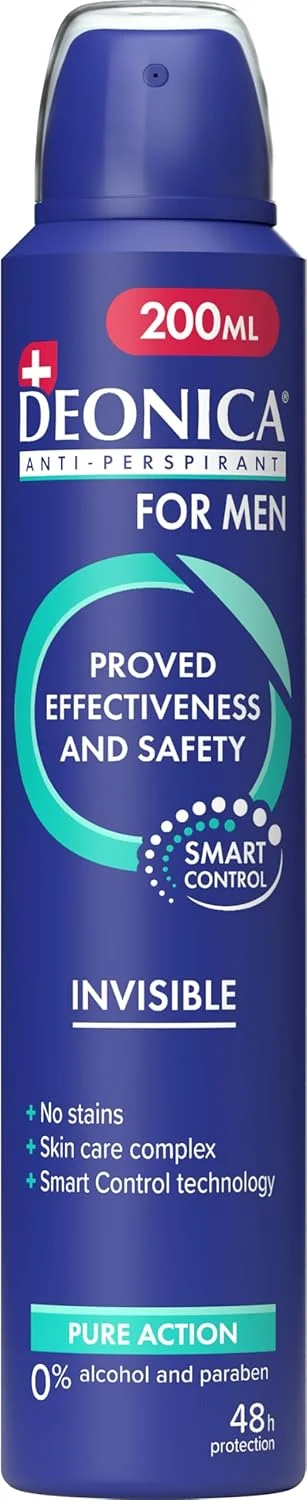 For Men Invisible Antiperspirant, 200ml (Spray) For Men Invisible Antiperspirant, 200ml (Spray)