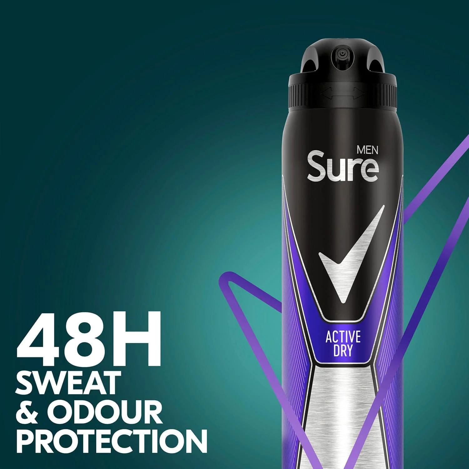 اسپری ضد تعریق مردانه Sure Men Active Dry با فناوری MotionSense برای محافظت 48 ساعته در برابر تعریق و بوی بد بدن 6 عدد 150 میلی لیتر اسپری ضد تعریق مردانه Sure Men Active Dry با فناوری MotionSense برای محافظت 48 ساعته در برابر تعریق و بوی بد بدن 6 عدد 150 میلی لیتر