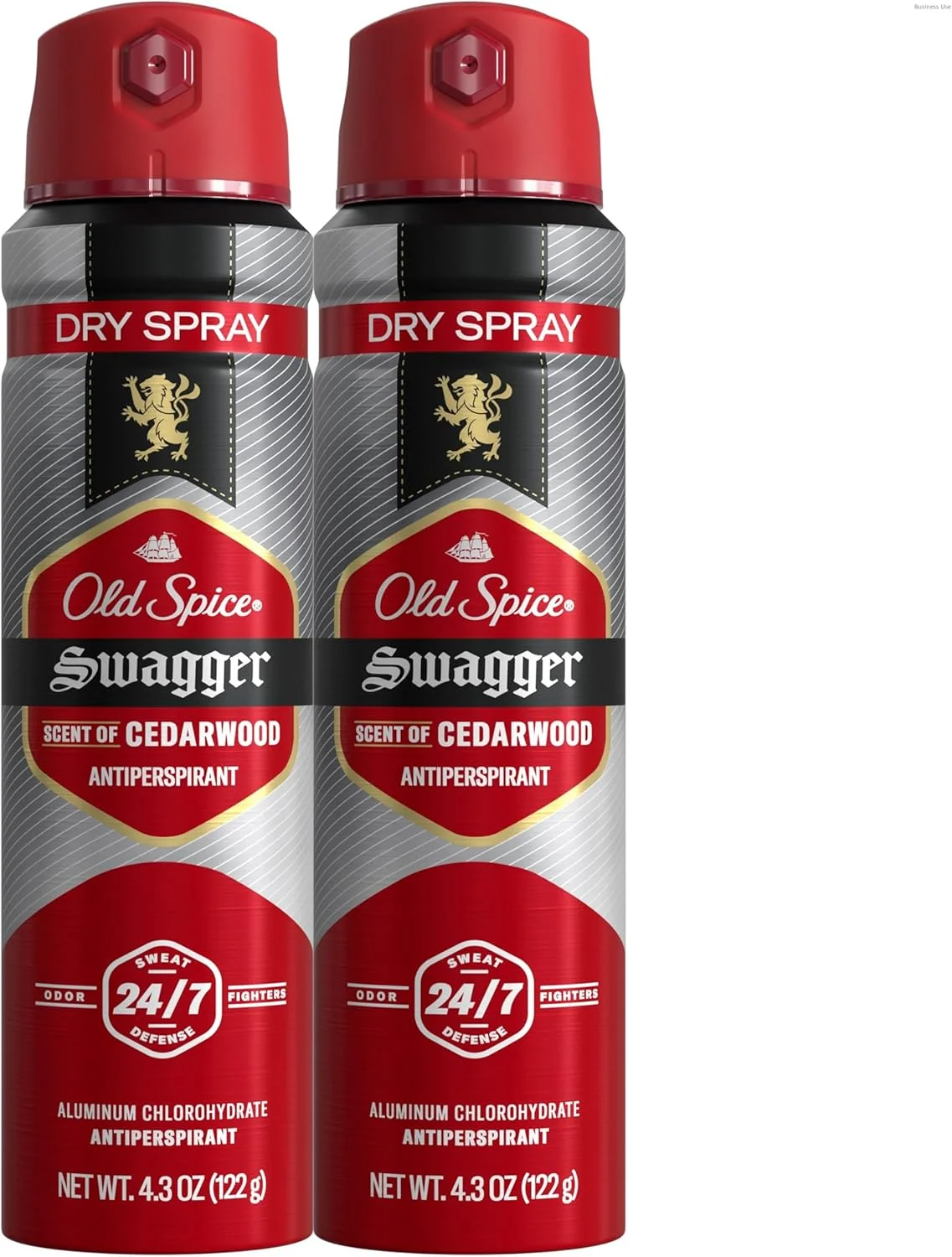 اسپری ضد تعریق و خوشبو کننده بدن مردانه الد اسپایس، محافظت 24 ساعته در برابر تعریق و بوی بد، دفاع 24 ساعته در برابر تعریق و طراوت ماندگار، Swagger با رایحه چوب سدر، 127 گرم (بسته 2 عددی) اسپری ضد تعریق و خوشبو کننده بدن مردانه الد اسپایس، محافظت 24 ساعته در برابر تعریق و بوی بد، دفاع 24 ساعته در برابر تعریق و طراوت ماندگار، Swagger با رایحه چوب سدر، 127 گرم (بسته 2 عددی)