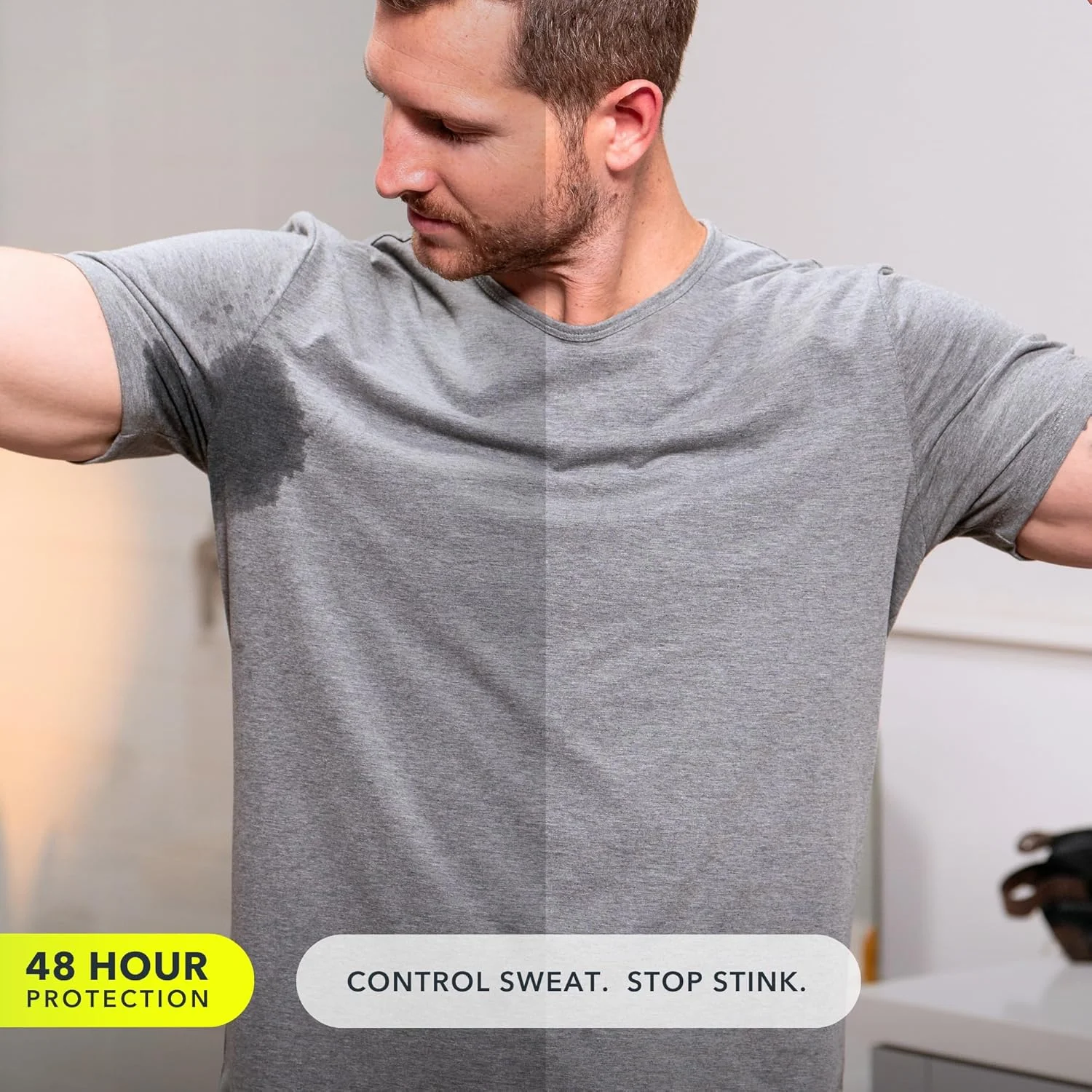 دئودورانت و ضد تعریق قوی زنانه و مردانه - کنترل 48 ساعته تعریق و بوی نامطبوع - رایحه ساحلی تازه (2 عددی)