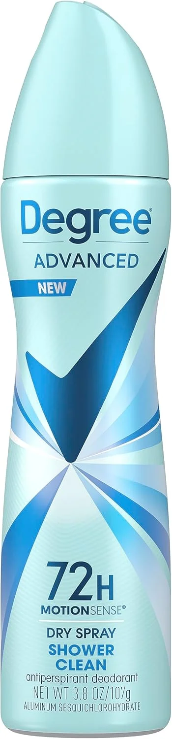 اسپری ضد تعریق زنانه دیگری موشن سنس درای، رایحه شاور کلین، 107 گرم