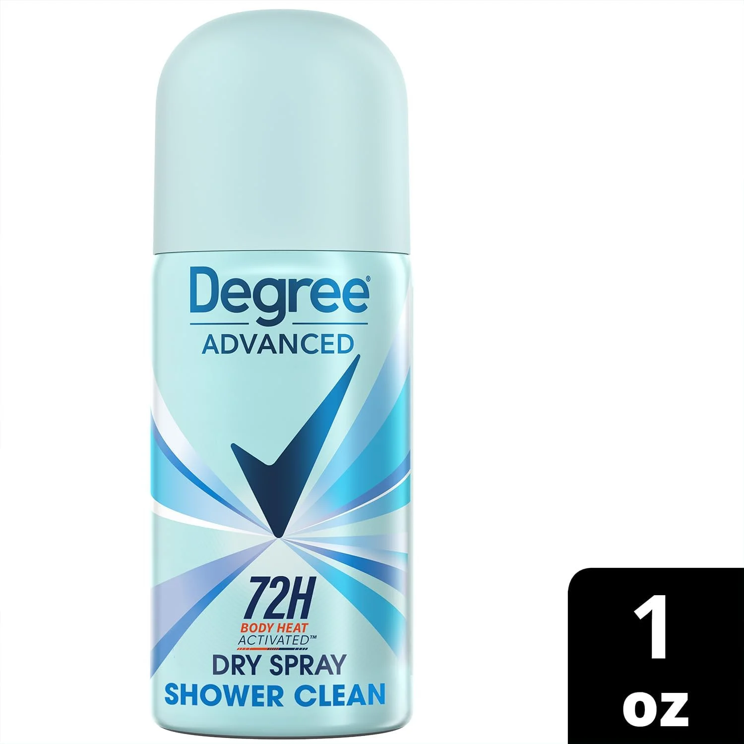 اسپری ضد تعریق زنانه دیگری ادونس، رایحه تمیزی دوش، بسته 2 عددی - ضد تعریق مسافرتی برای زنان، محافظت 72 ساعته، 30 میلی لیتر