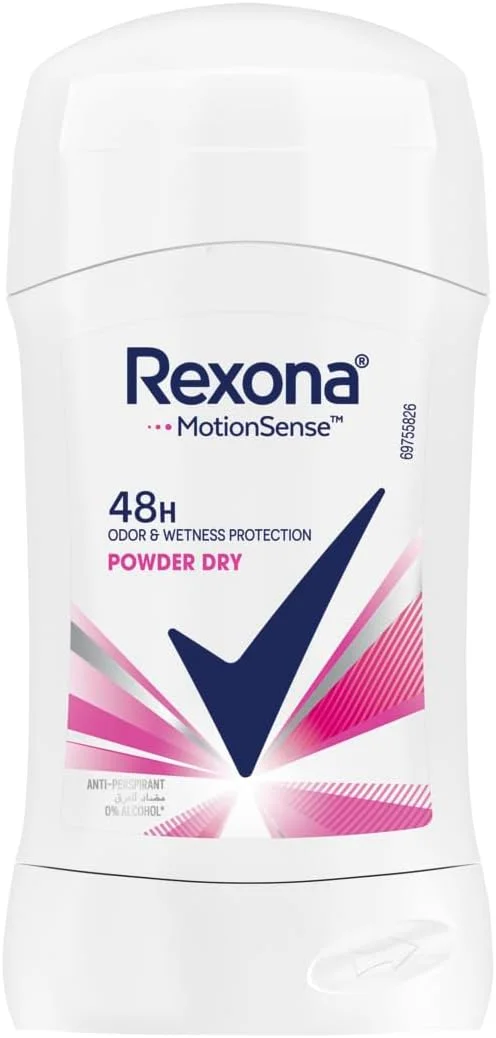 استیک ضد تعریق زنانه رکسونا پودری، 40 گرم