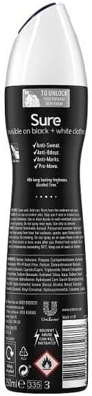 رکسونا 3 عدد اسپری ضد تعریق زنانه نامرئی برای لباس های تیره و روشن، 200 میلی لیتر