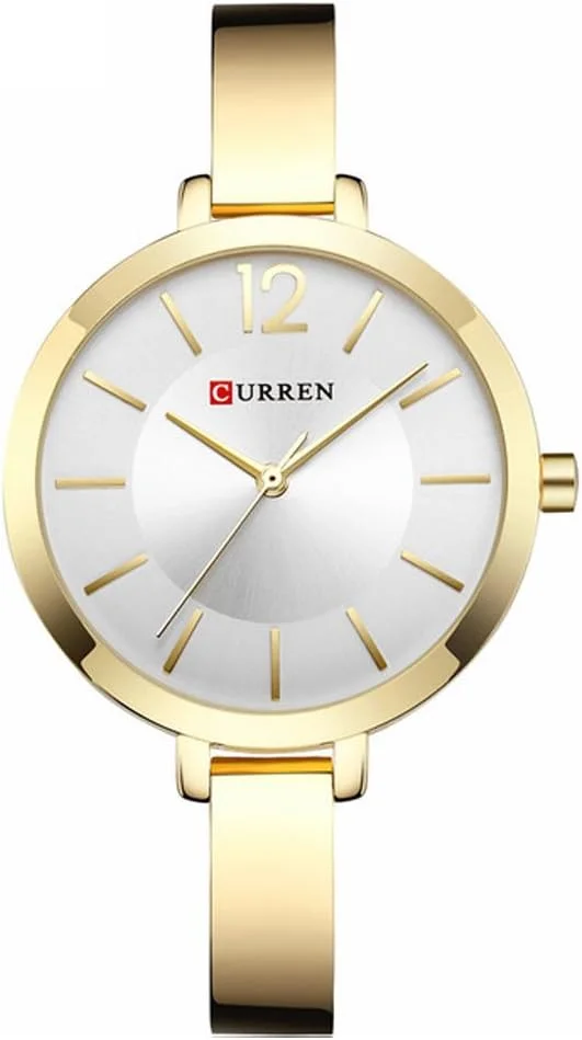 ساعت مچی کوارتز استیل ضد آب اسپرت زنانه و دخترانه مدل 9012