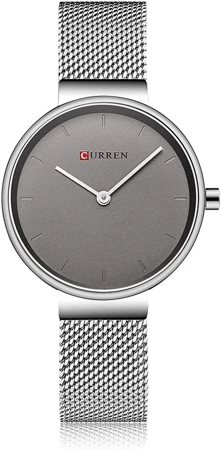 ساعت مچی زنانه کورن مدل 9016 با موتور کوارتز، طراحی ساده و مناسب استفاده روزمره، هدیه ای برای بانوان