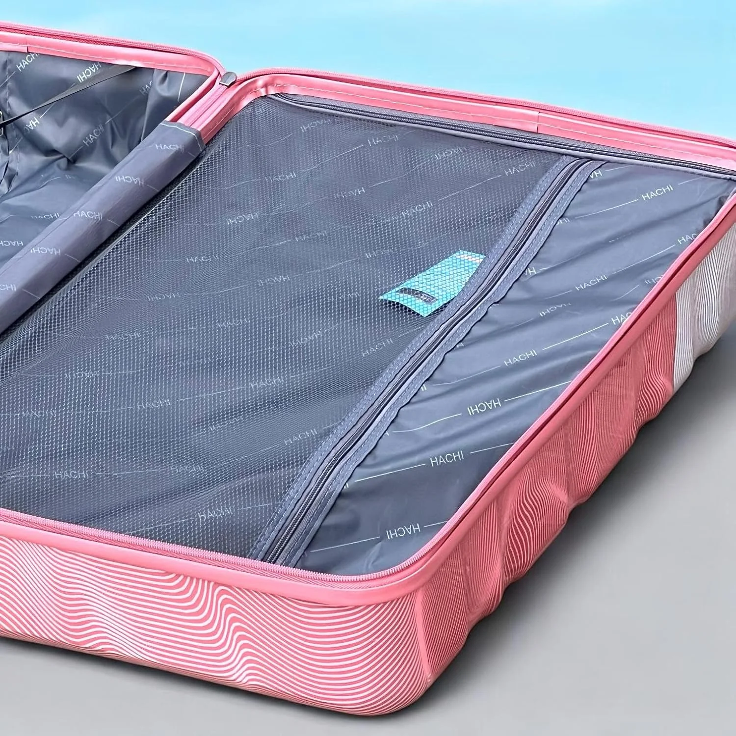 چمدان سایز بزرگ 28 اینچی سبک وزن، پلی کربنات (PC) سخت با طرح چاپی رنگارنگ، دارای چرخ های اسپینر روان و قفل ترکیبی، بهترین چمدان برای مسافرت (رزگلد، سایز بزرگ 28 اینچ) چمدان سایز بزرگ 28 اینچی سبک وزن، پلی کربنات (PC) سخت با طرح چاپی رنگارنگ، دارای چرخ های اسپینر روان و قفل ترکیبی، بهترین چمدان برای مسافرت (رزگلد، سایز بزرگ 28 اینچ)