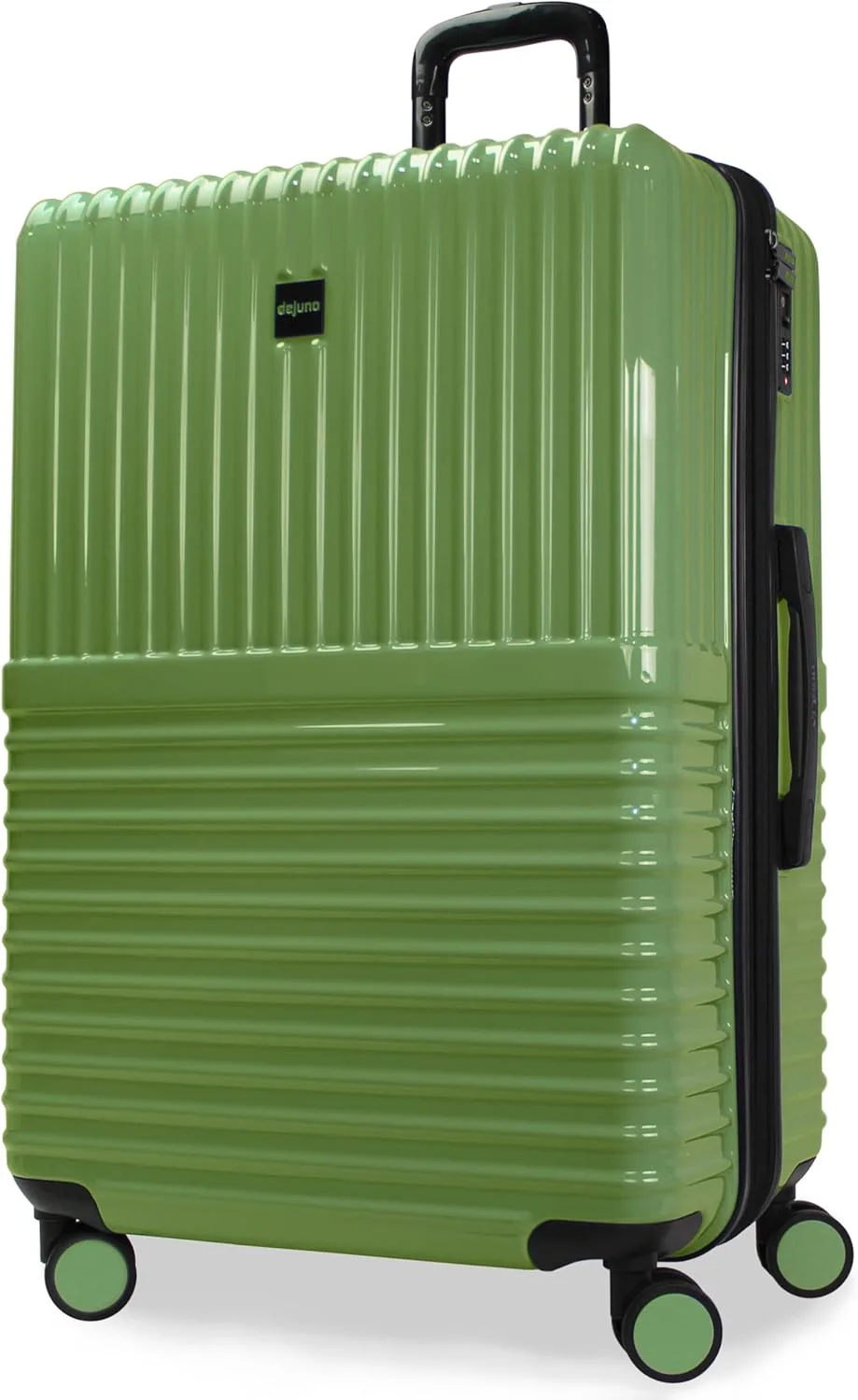 چمدان چرخشی سخت بدنه پلی کربنات گسترش پذیر دیجونو ورلد تراولر با قفل مورد تایید TSA