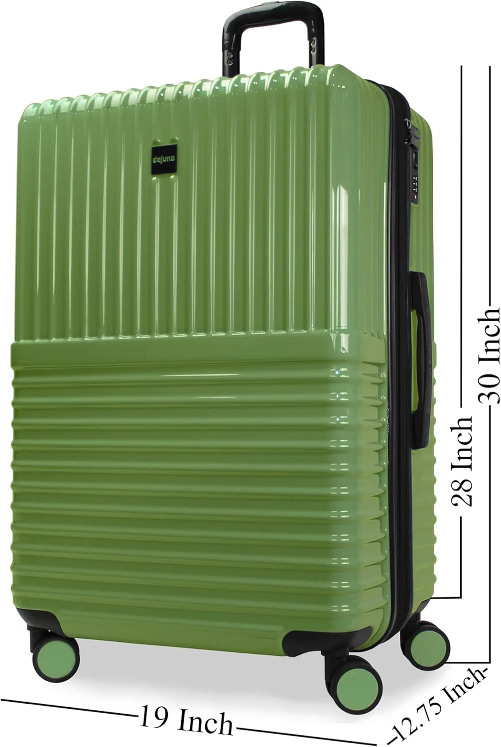 چمدان چرخشی سخت بدنه پلی کربنات گسترش پذیر دیجونو ورلد تراولر با قفل مورد تایید TSA چمدان چرخشی سخت بدنه پلی کربنات گسترش پذیر دیجونو ورلد تراولر با قفل مورد تایید TSA