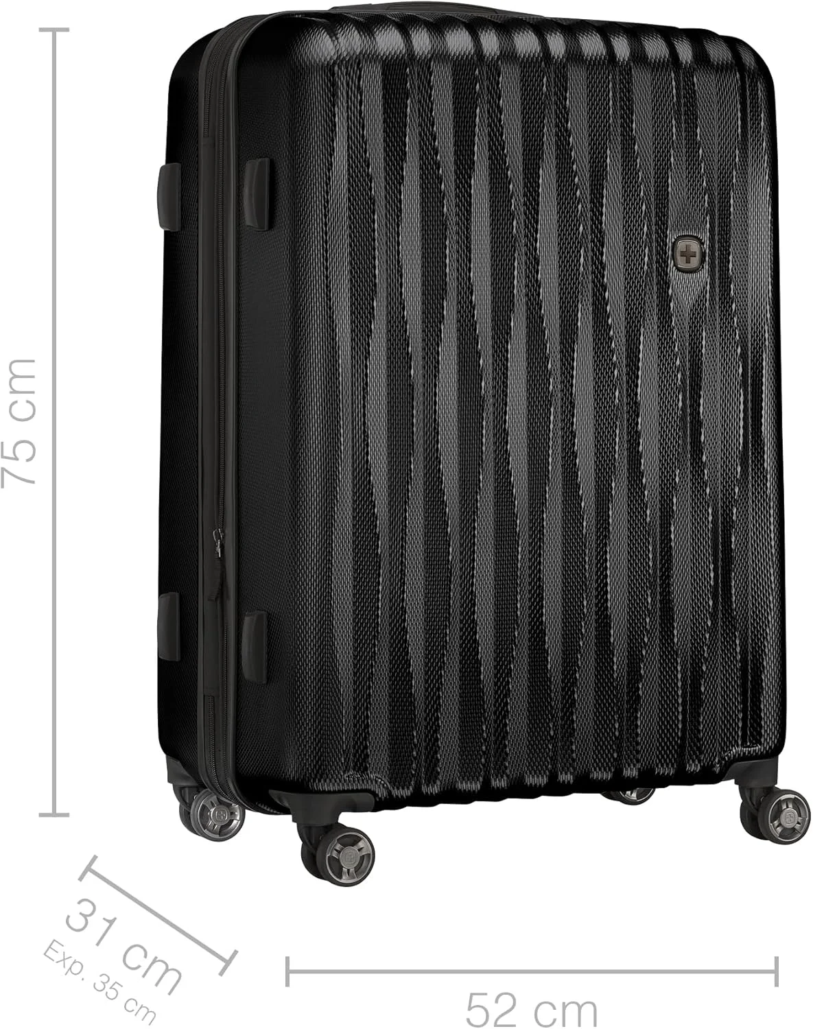 کیف سخت ونگر مدل Energy با 4 چرخ، چرخ دستی، قفل امنیتی، مناسب برای خانم ها و آقایان، مسافرت و تعطیلات کیف سخت ونگر مدل Energy با 4 چرخ، چرخ دستی، قفل امنیتی، مناسب برای خانم ها و آقایان، مسافرت و تعطیلات