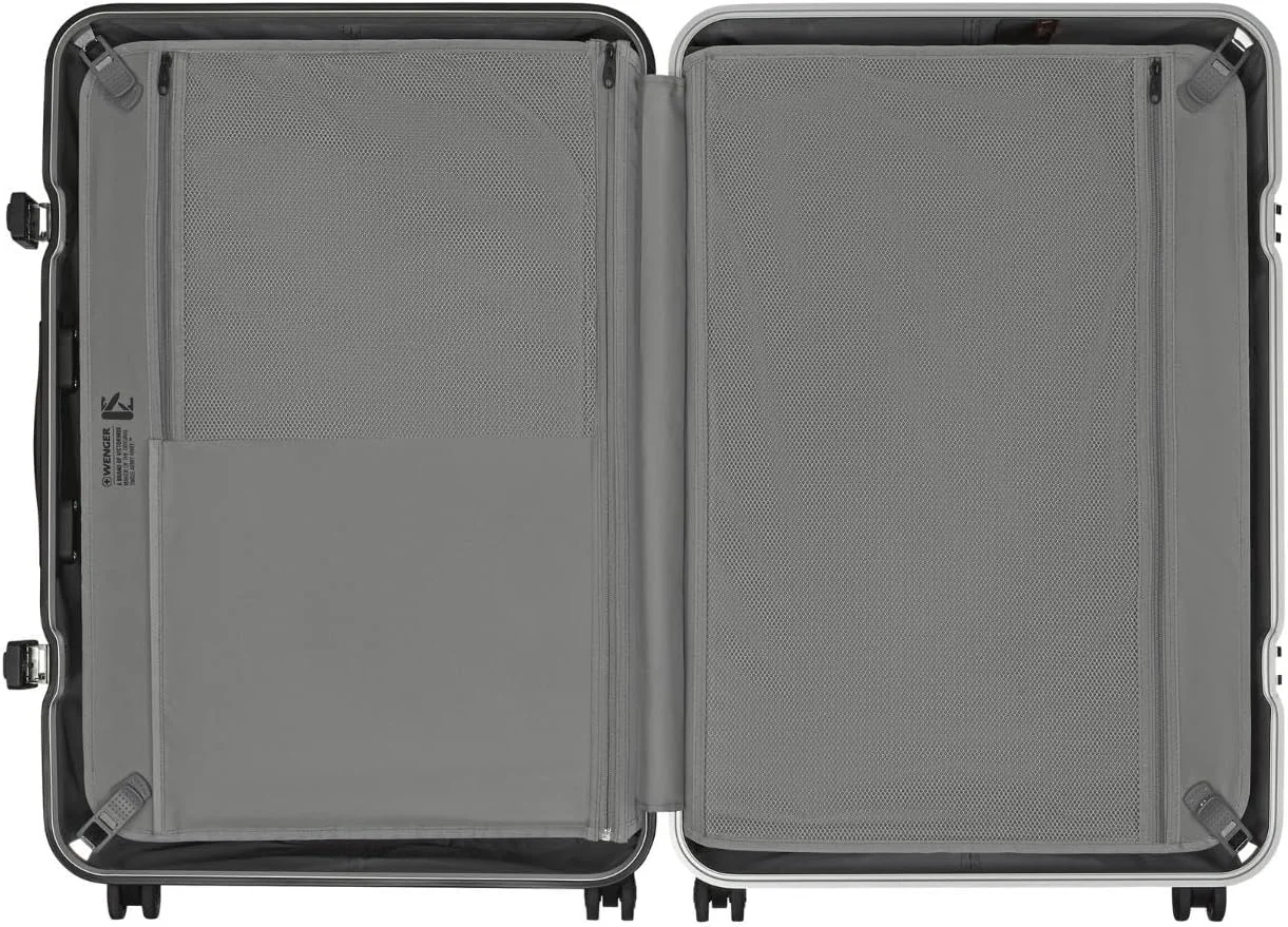 چمدان چرخدار بزرگ ونگر مدل Rayl PC Hardside با ابعاد 82 سانتی متر - مشکی - 653262 چمدان چرخدار بزرگ ونگر مدل Rayl PC Hardside با ابعاد 82 سانتی متر - مشکی - 653262