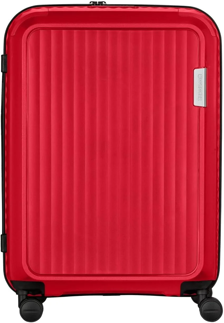 چمدان چرخدار ونگر Optimo با بدنه سخت و قابلیت افزایش حجم، سایز متوسط، قرمز - 653314 چمدان چرخدار ونگر Optimo با بدنه سخت و قابلیت افزایش حجم، سایز متوسط، قرمز - 653314