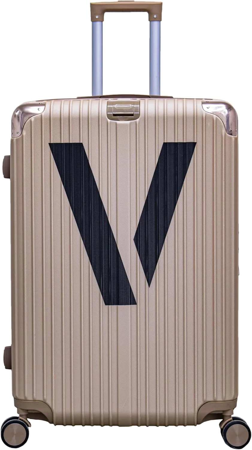 چمدان چرخشی سخت - سایز 28 اینچ (74 سانتی متر)، جنس: ABS، رزگلد