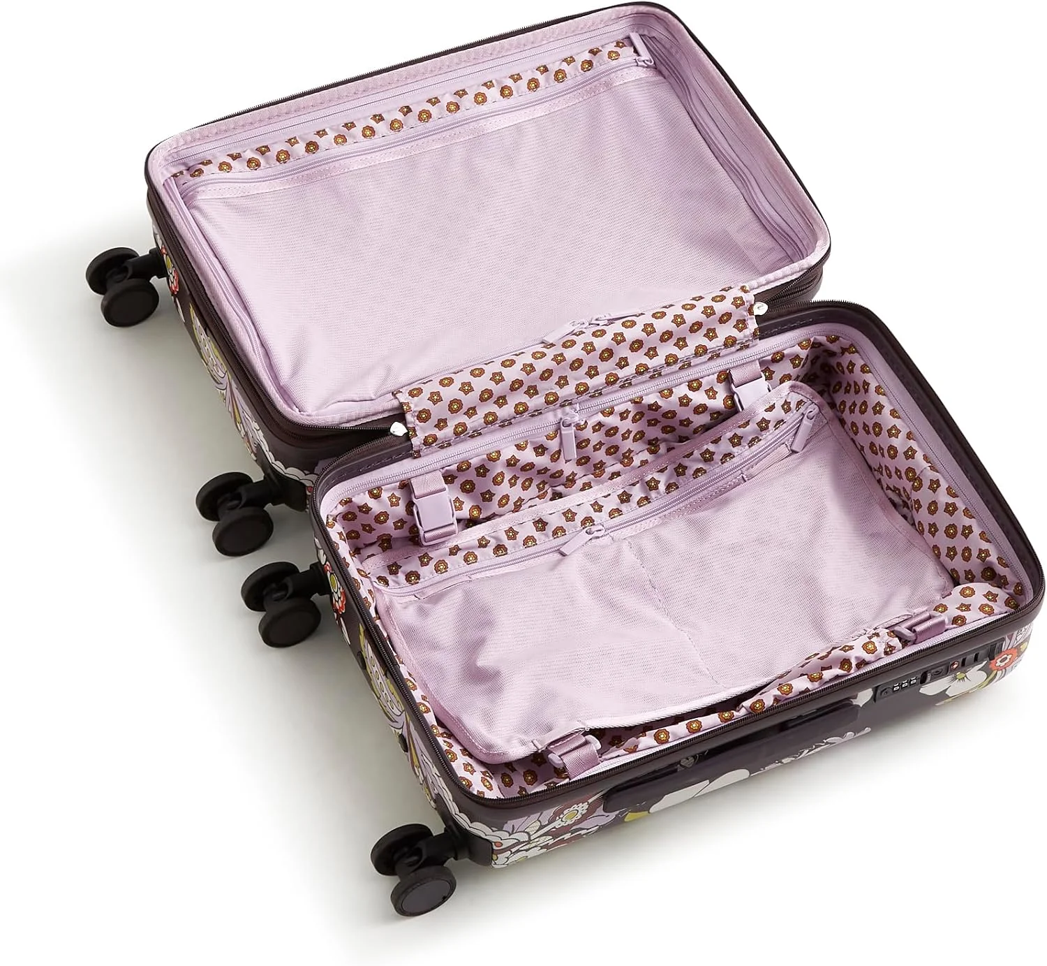 چمدان چرخشی ۲۲ اینچی آدر هاردساید زنانه ورا بردلی