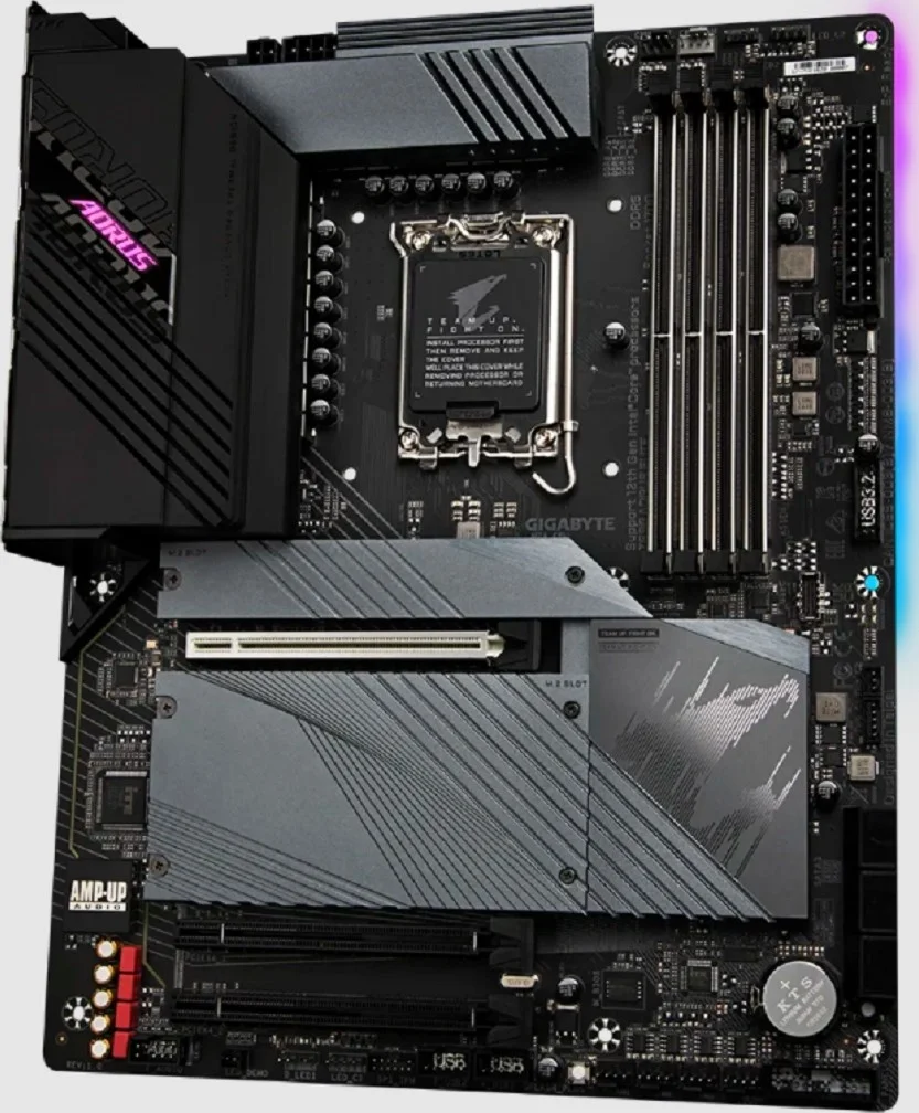 مادربرد گیگابایت Z690 Aorus Elite (Rev. 1.0) ATX، DDR5، سوکت LGA1700، چیپست Z690، شبکه 2.5GbE LAN، Q-Flash Plus، PCI Express x16، SATA 6Gb/s، M.2، پشتیبانی از AMD CrossFire دو مسیره | Z690 Aorus Elite