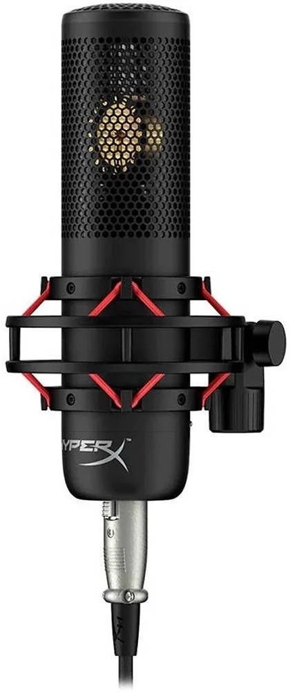 میکروفون دیافراگم بزرگ HyperX ProCast، به همراه پایه میکروفون تاشو قابل تنظیم رایگان، الگوی قطبی کاردیوئید، فیلتر بالاگذر 80 هرتز، سوئیچ پد -10 دسی بل، فیلتر پاپ جداشدنی، خروجی XLR، مشکی میکروفون دیافراگم بزرگ HyperX ProCast، به همراه پایه میکروفون تاشو قابل تنظیم رایگان، الگوی قطبی کاردیوئید، فیلتر بالاگذر 80 هرتز، سوئیچ پد -10 دسی بل، فیلتر پاپ جداشدنی، خروجی XLR، مشکی