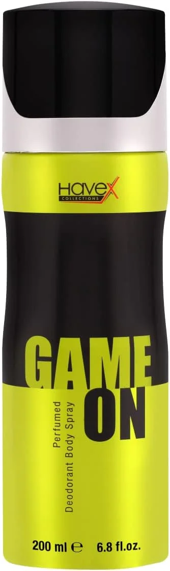 اسپری خوشبو کننده بدن مردانه هاوکس گیم آن 200 میلی لیتر اسپری خوشبو کننده بدن مردانه هاوکس گیم آن 200 میلی لیتر