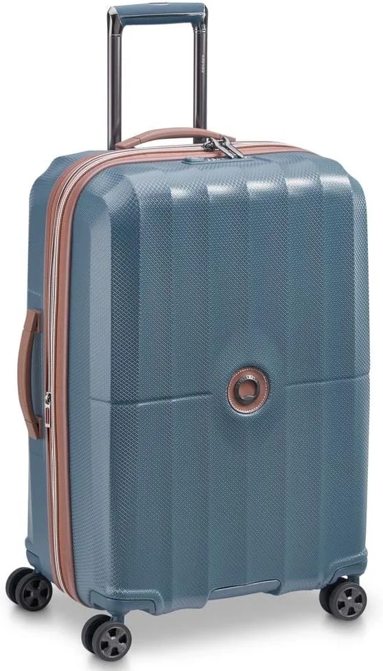 چمدان 67 سانتی متری 4 چرخ دوبل تروپز، آبی الترامارین