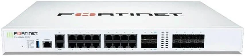 فایروال Fortinet FortiGate-201F 1U، رمزگذاری AES-256، دارای 8 پورت SFP و 4 پورت SFP+، 17 پورت RJ-45، FortiGuard، قابل نصب در رک، سفید | FG-201f-Bdl-950-36