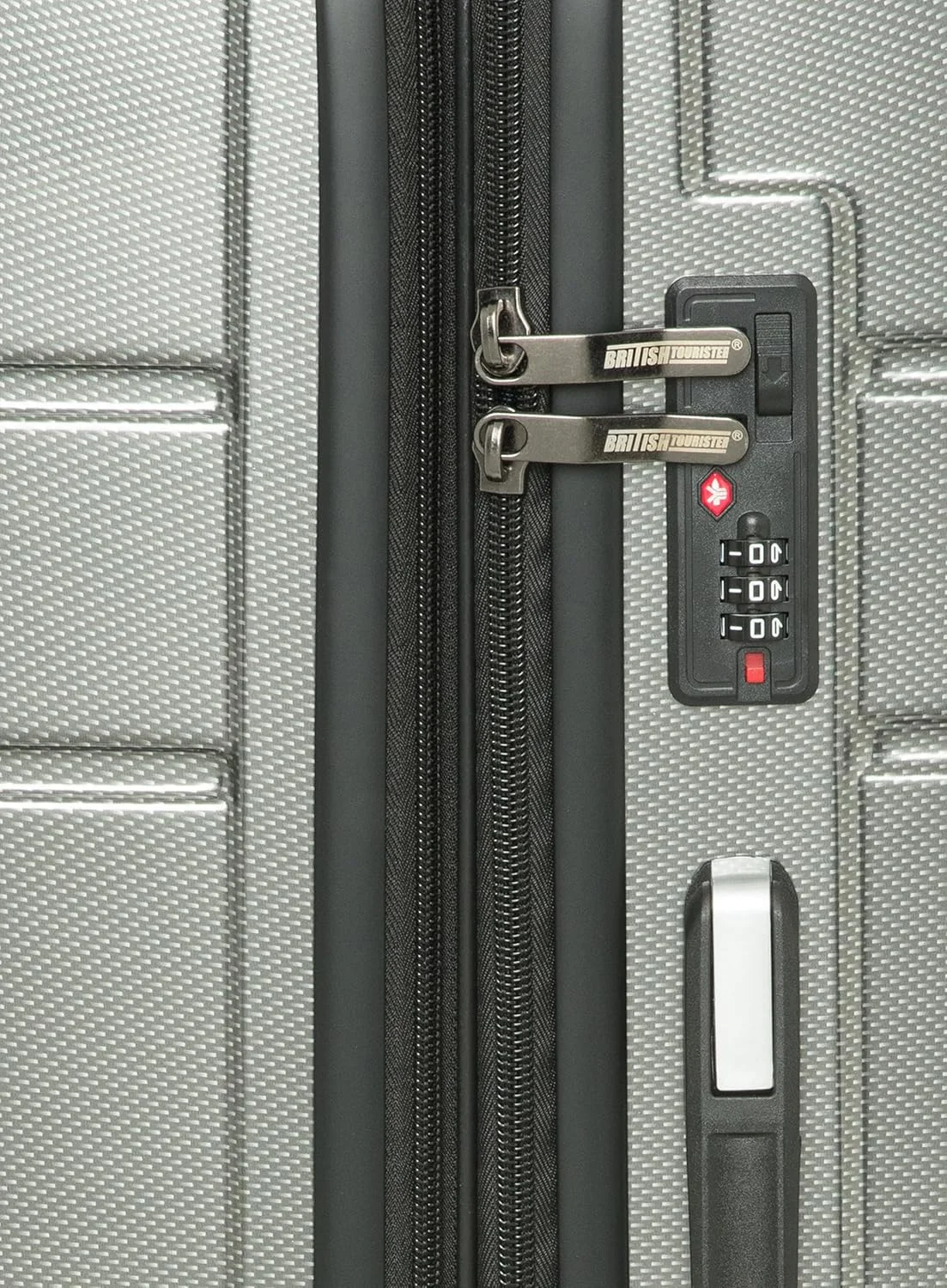چمدان کابین ۲۰ اینچی | چمدان سخت ABS با لایه قابل افزایش | چمدان سبک وزن با چرخ های چرخشی ۳۶۰ درجه و دسته تلسکوپی - (خاکستری تیره)