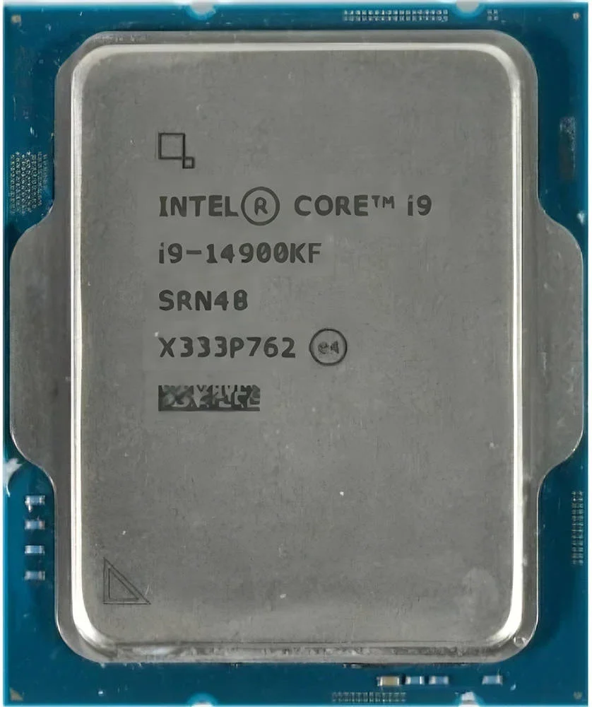 پردازنده مرکزی اینتل Core i9 14900KF با فرکانس 3.2 گیگاهرتز، 24 هسته و سوکت LGA 1700 نسل چهاردهم، 24 هسته و 32 رشته، حافظه کش 36 مگابایت، حداکثر فرکانس توربو 6 گیگاهرتز، حافظه دو کاناله DDR5-5600 / حداکثر 192 گیگابایت | i9-14900KF Tray