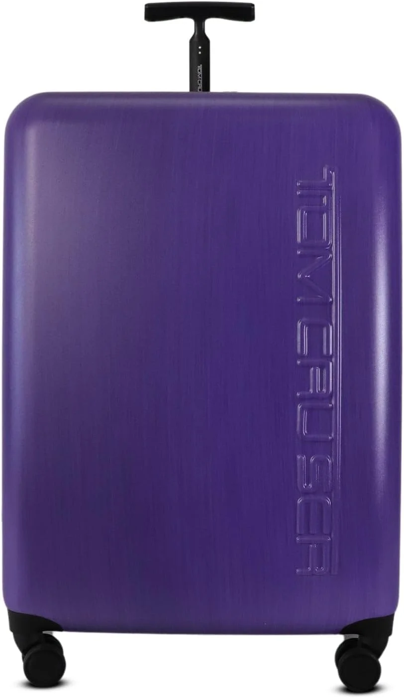 چمدان سخت توم‌کروزِر مدل Space سایز ۲۰ اینچ – بنفش، ABS+PC، قفل TSA، چرخ‌های بی‌صدا