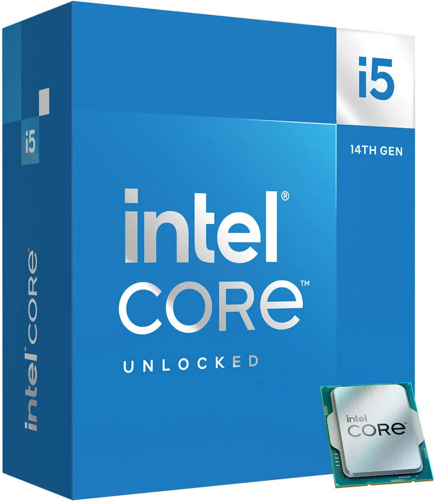 پردازنده نسل چهاردهم Intel Core i5-14600K با فرکانس 3.5 گیگاهرتز، 14 هسته، سوکت LGA 1700، دارای 14 هسته و 20 رشته، 24 مگابایت حافظه کش، حداکثر فرکانس توربو 5.3 گیگاهرتز، گرافیک Intel UHD 770، دو کاناله DDR5 / حداکثر 192 گیگابایت | BX8071514600KSRN43
