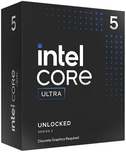 پردازنده اینتل Core Ultra 5 245KF با فرکانس 4.2 گیگاهرتز LGA 1851، دارای 14 هسته و 14 رشته، 26 مگابایت حافظه کش، حداکثر فرکانس توربو 5.2 گیگاهرتز، حافظه DDR5 دو کاناله، حداکثر اندازه حافظه 192 گیگابایت | BX80768245KF