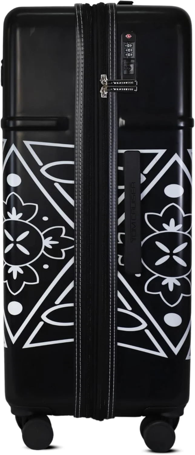 ترولی سخت 20 اینچی ویژن مشکی – چمدان بادوام ABS+PC، چمدان مسافرتی سبک وزن با چرخ های اسپینر بی صدا ترولی سخت 20 اینچی ویژن مشکی – چمدان بادوام ABS+PC، چمدان مسافرتی سبک وزن با چرخ های اسپینر بی صدا