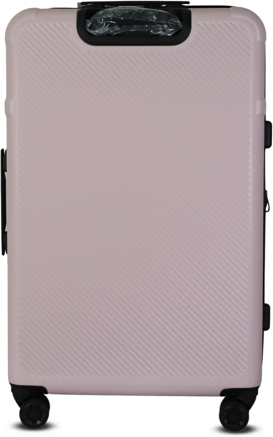 چمدان چرخ دار سخت 28 اینچی صورتی – چمدان بادوام ABS+PC، چمدان مسافرتی سبک وزن با چرخ های چرخان بی صدا