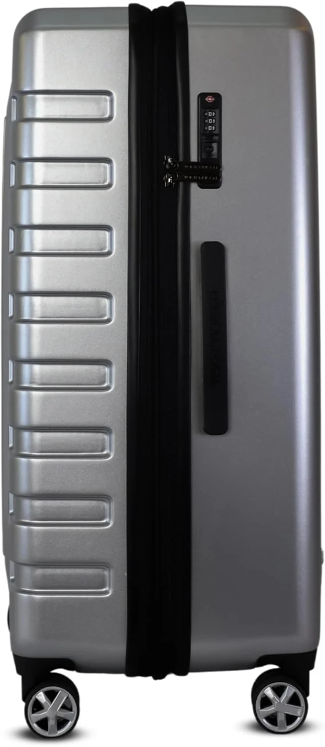 ترولی سخت چرخ دار نویگیتور سایز 20 اینچ نقره ای ترولی سخت چرخ دار نویگیتور سایز 20 اینچ نقره ای