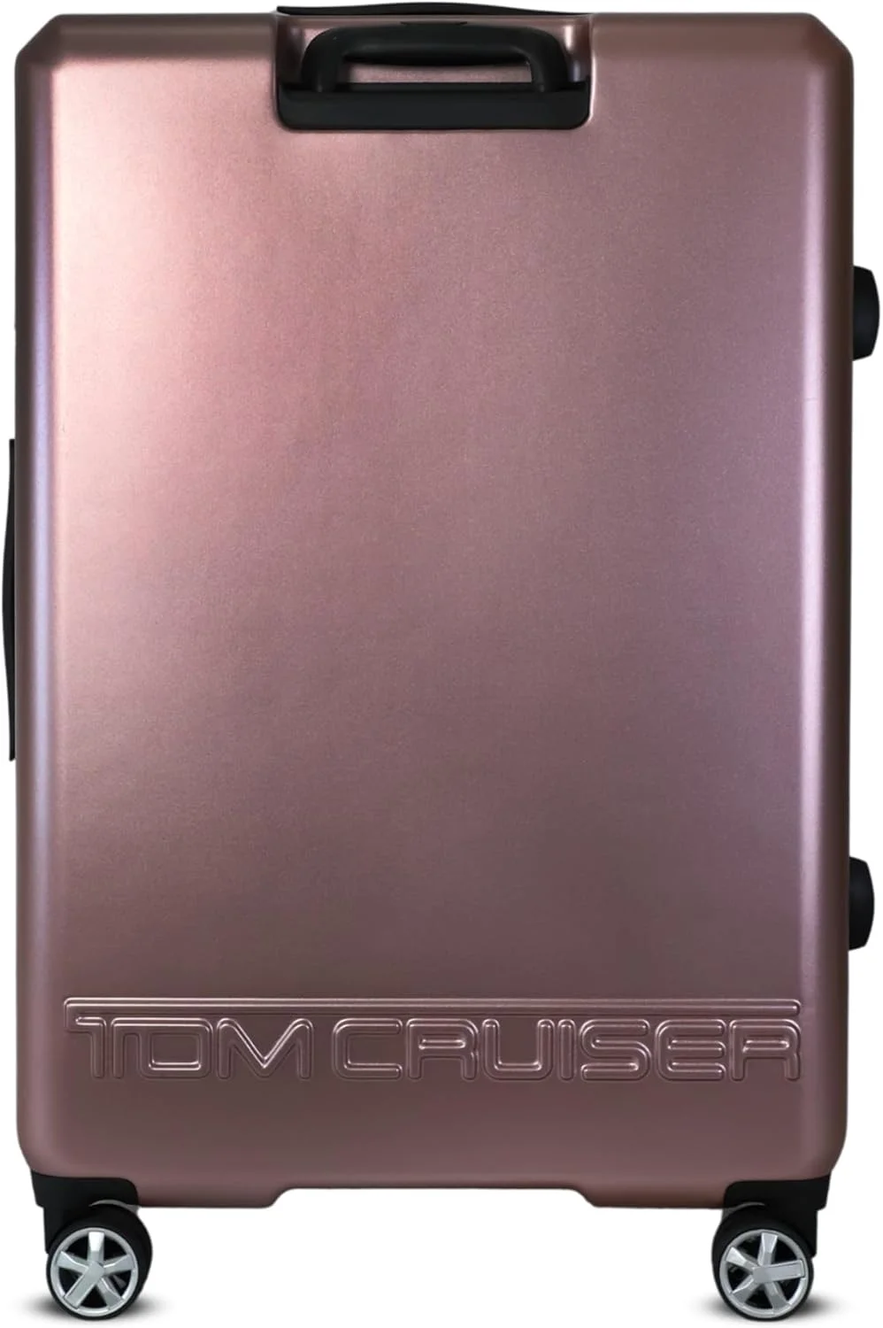 چمدان چرخ‌دار سخت 24 اینچی Navigator صورتی – چمدان بادوام ABS+PC، چمدان مسافرتی سبک وزن با چرخ‌های اسپینر بی‌صدا