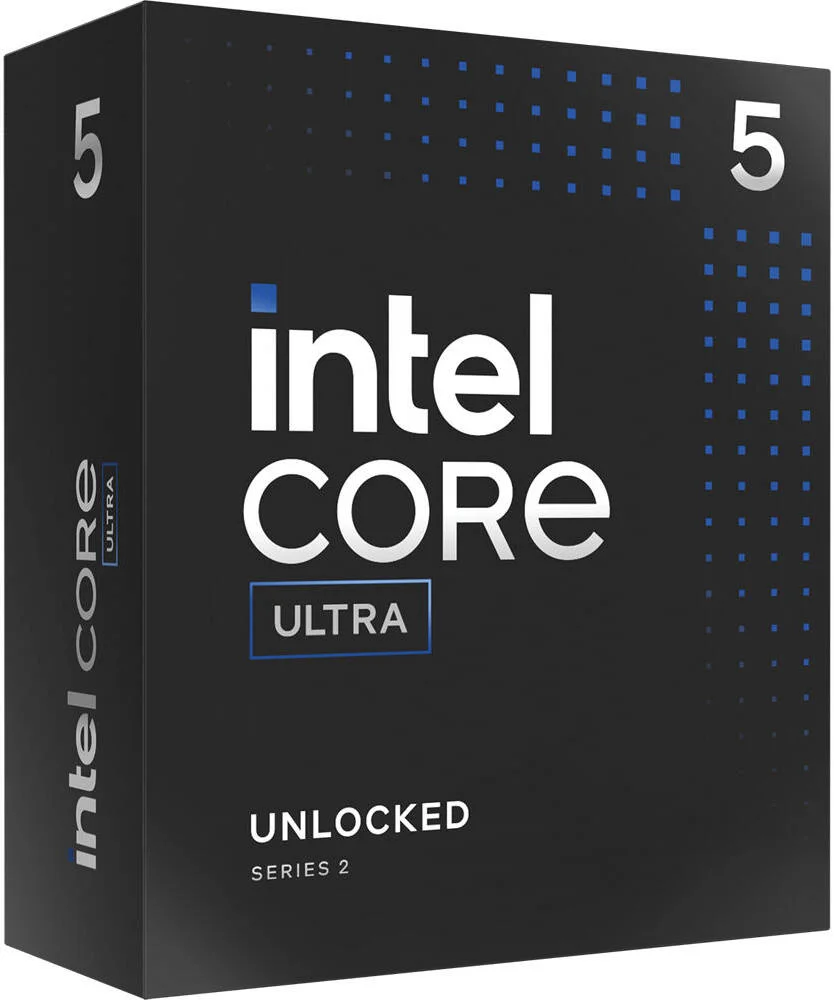 پردازنده اینتل Core Ultra 5 245K با فرکانس 4.2 گیگاهرتز LGA 1851، گرافیک اینتل، 14 هسته و 14 رشته، 26 مگابایت حافظه کش، حداکثر فرکانس توربو 5.2 گیگاهرتز، حافظه DDR5 دو کاناله، حداکثر اندازه حافظه 192 گیگابایت | BX80768245K