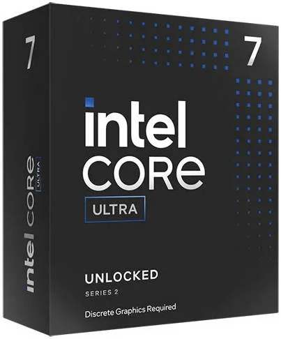 پردازنده اینتل Core Ultra 7 265KF با فرکانس 3.9 گیگاهرتز LGA 1851، 20 هسته و 20 رشته، 36 مگابایت حافظه کش، حداکثر فرکانس توربو 5.5 گیگاهرتز، حافظه DDR5 دو کاناله، حداکثر اندازه حافظه 192 گیگابایت | BX80768265KF
