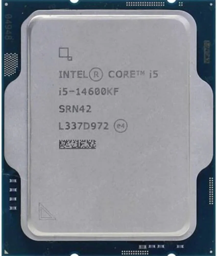 پردازنده اینتل Core i5-14600KF با فرکانس 3.5 گیگاهرتز، 14 هسته و سوکت LGA 1700 نسل چهاردهم، 14 هسته و 20 رشته، حافظه کش 24 مگابایت، حداکثر فرکانس توربو 5.3 گیگاهرتز، دو کاناله DDR5-5600 / حداکثر حافظه 192 گیگابایت | I5-14600KF Tray