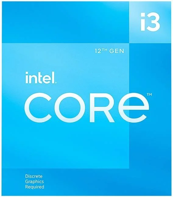 پردازنده دسکتاپ نسل دوازدهم اینتل Core i3-12100F Alder Lake، سوکت LGA 1700، 4 هسته و 8 رشته، حافظه کش 12 مگابایت، سرعت کلاک هسته P 3.3 گیگاهرتز، پشتیبانی از PCIe 4.0 و 5.0، توان مصرفی 60 وات | BX8071512100F