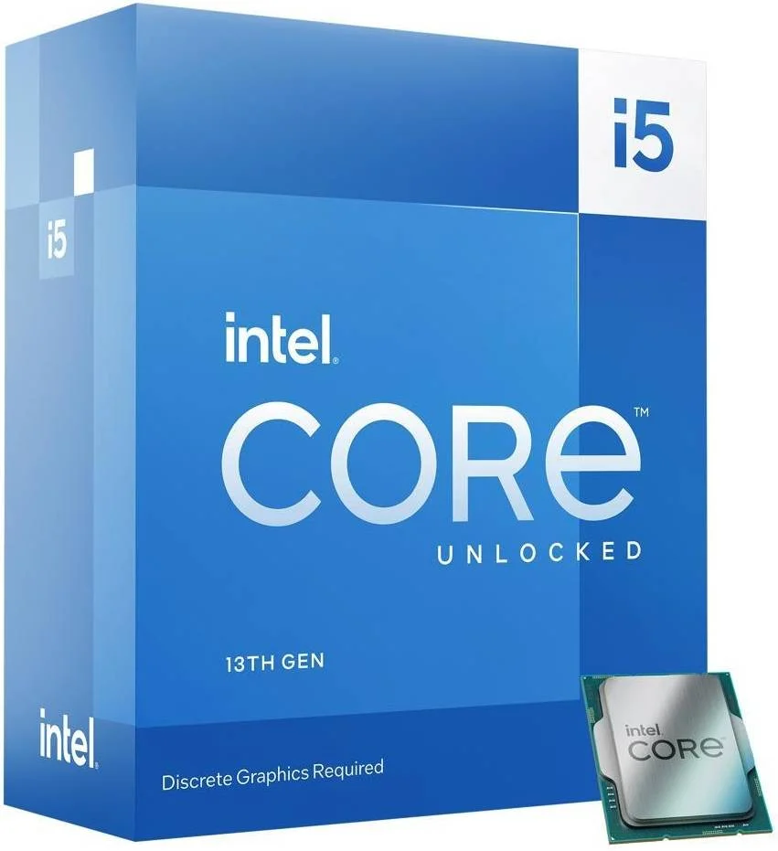 پردازنده اینتل Core i5-13600KF با فرکانس 3.5 گیگاهرتز، نسل سیزدهم LGA 1700، دارای 14 هسته، 20 رشته، 24 مگابایت حافظه کش، حداکثر فرکانس توربو 5.1 گیگاهرتز، دو کانال DDR5، سرعت کلاک هسته P 3.5 گیگاهرتز، حداکثر حافظه 128 گیگابایت | BX8071513600KF