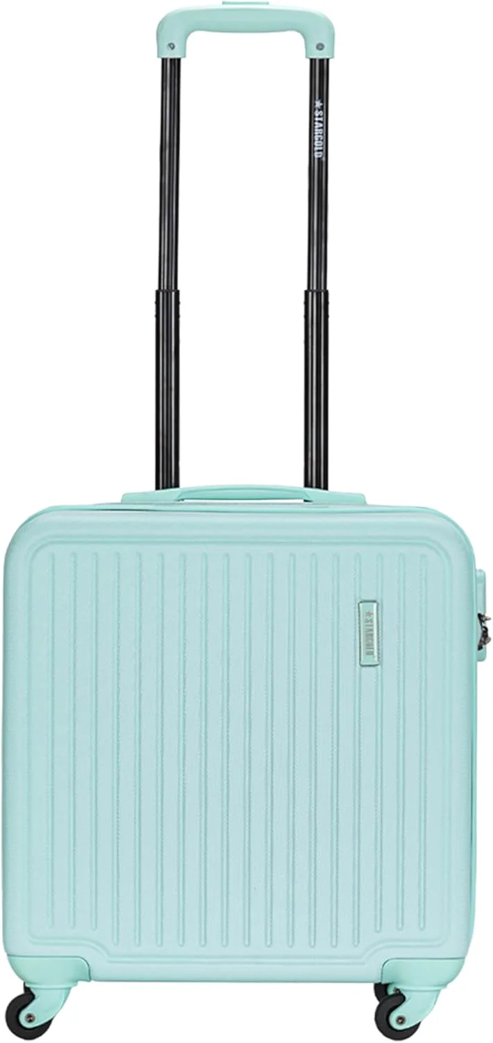 چمدان کابین سایز 16 اینچی استارگلد مدل T81D C نعنایی با 4 چرخ گردان