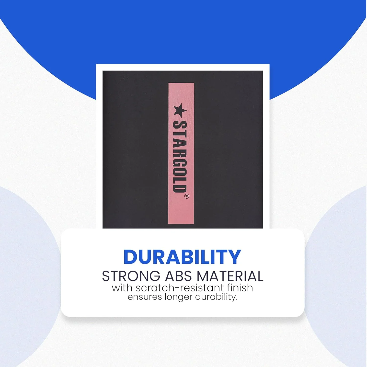 چمدان چرخدار 20 اینچی STARGOLD ABS با جیب جلویی، چند جهته، چهار چرخ دوبل، با قفل TSA مدل T70D