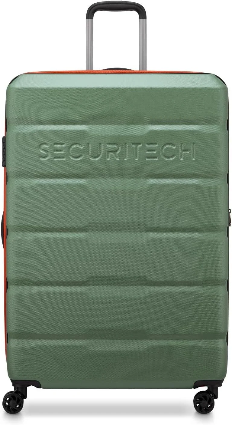چمدان چرخ‌دار دلسه پاریس مدل Citadel با قابلیت افزایش حجم، چهار چرخ دوبل، سایز 82 سانتی‌متر - سبز