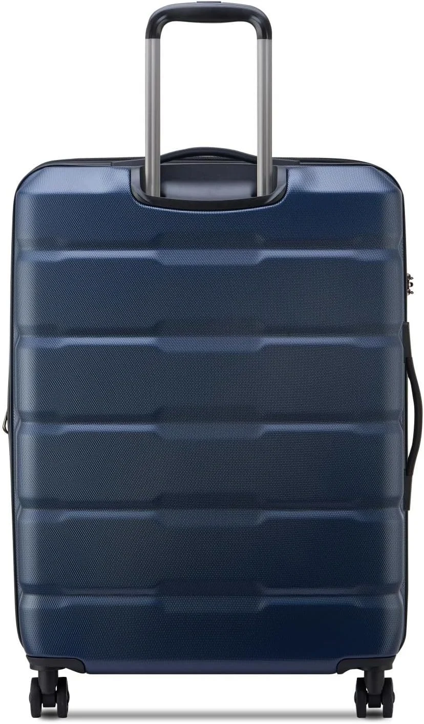 چمدان چرخ‌دار دلسی مدل Citadel با قابلیت افزایش حجم، سایز 70 سانتی‌متر، سرمه‌ای